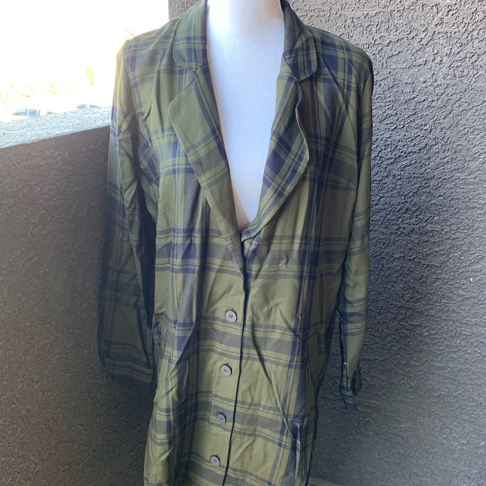 Zara Plaid Dress NWT